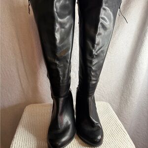 Torrid size 10 black knee-high extra wide boot
